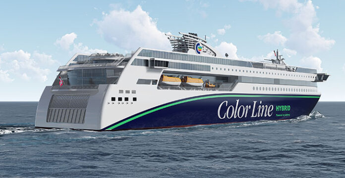 Color Line hybrid vessel
