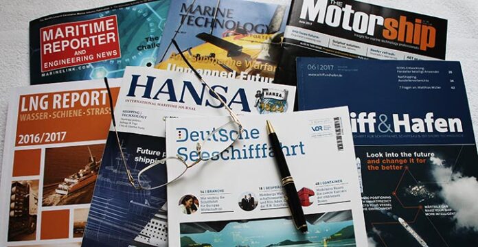 Maritime Fachzeitschriften.