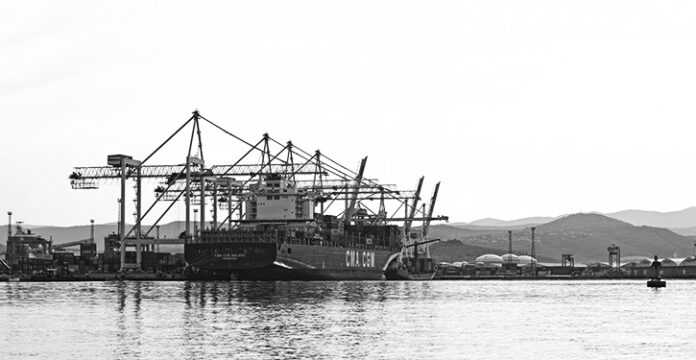 Hafen Koper an der slowenischen Adrieküste.
