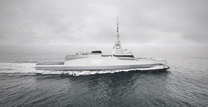 FTI-Schiff der Naval Group für die französische Marine.