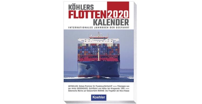 Buchcover Flottenkalender 2020