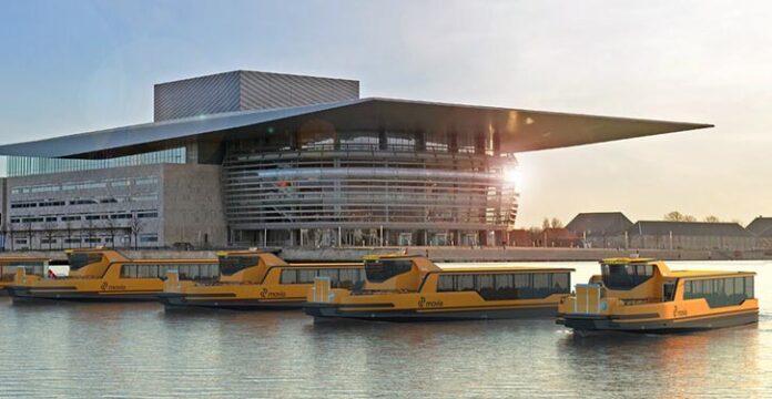 Die neuen elektrischen Hafenfähren haben ihren Dienst in Kopenhagen aufgenommen