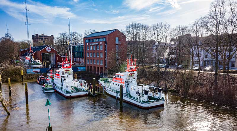 Die hauseigene Werft der DGzRS in Bremen