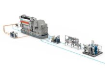 Wärtsilä liefert erstes Methanol-Kraftstoffversorgungssystem Das MethanolPac-Kraftstoffversorgungssystem und der „Wärtsilä 32 Methanol“ bilden eine Komplettlösung für Methanol in Schiffsanwendungen.
